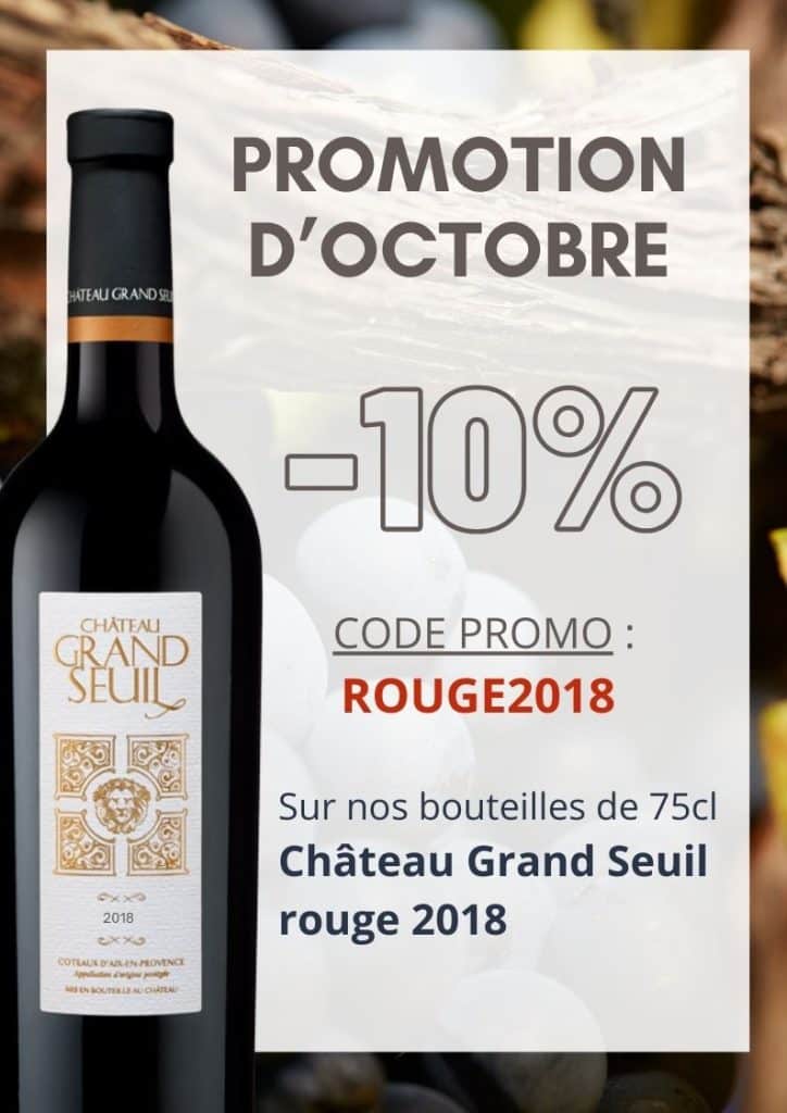 PROMOTION REDUCTION 102023 -10% ROUGES CHATEAU DU SEUIL