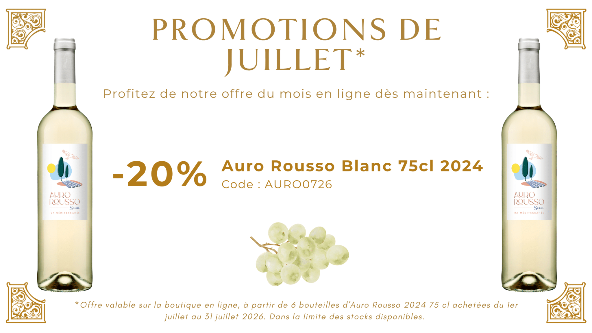 Promo juillet site