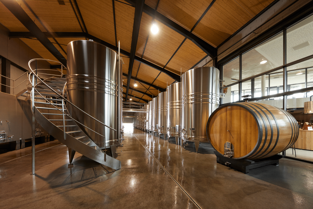 Cuverie avec foudre